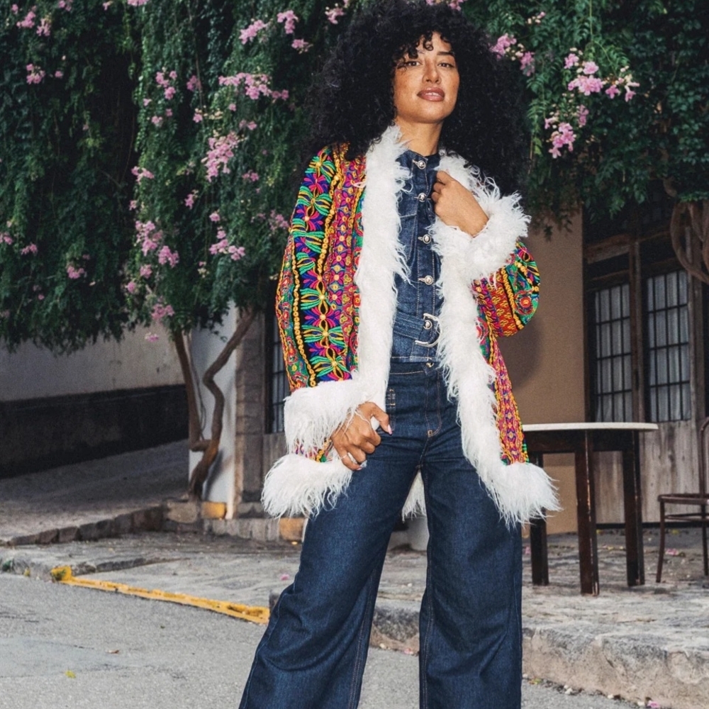 Out of the Oridinary Talulah Penny Lane Afghan Coat